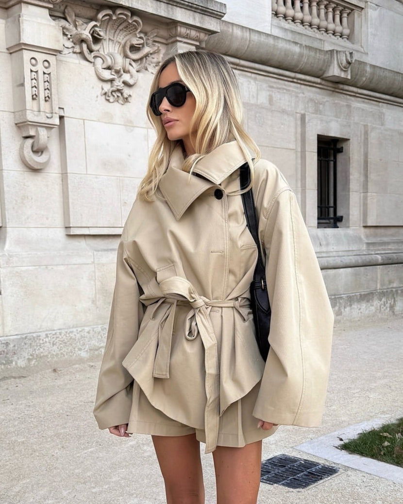 Veste trench col montant - Verona