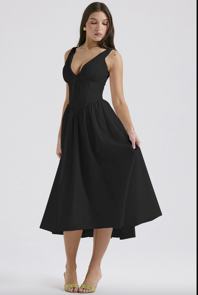 Robe Élégante à Bretelles – Gabriella