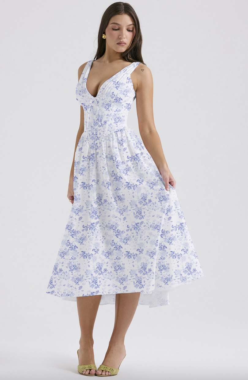 Robe Élégante à Bretelles – Gabriella