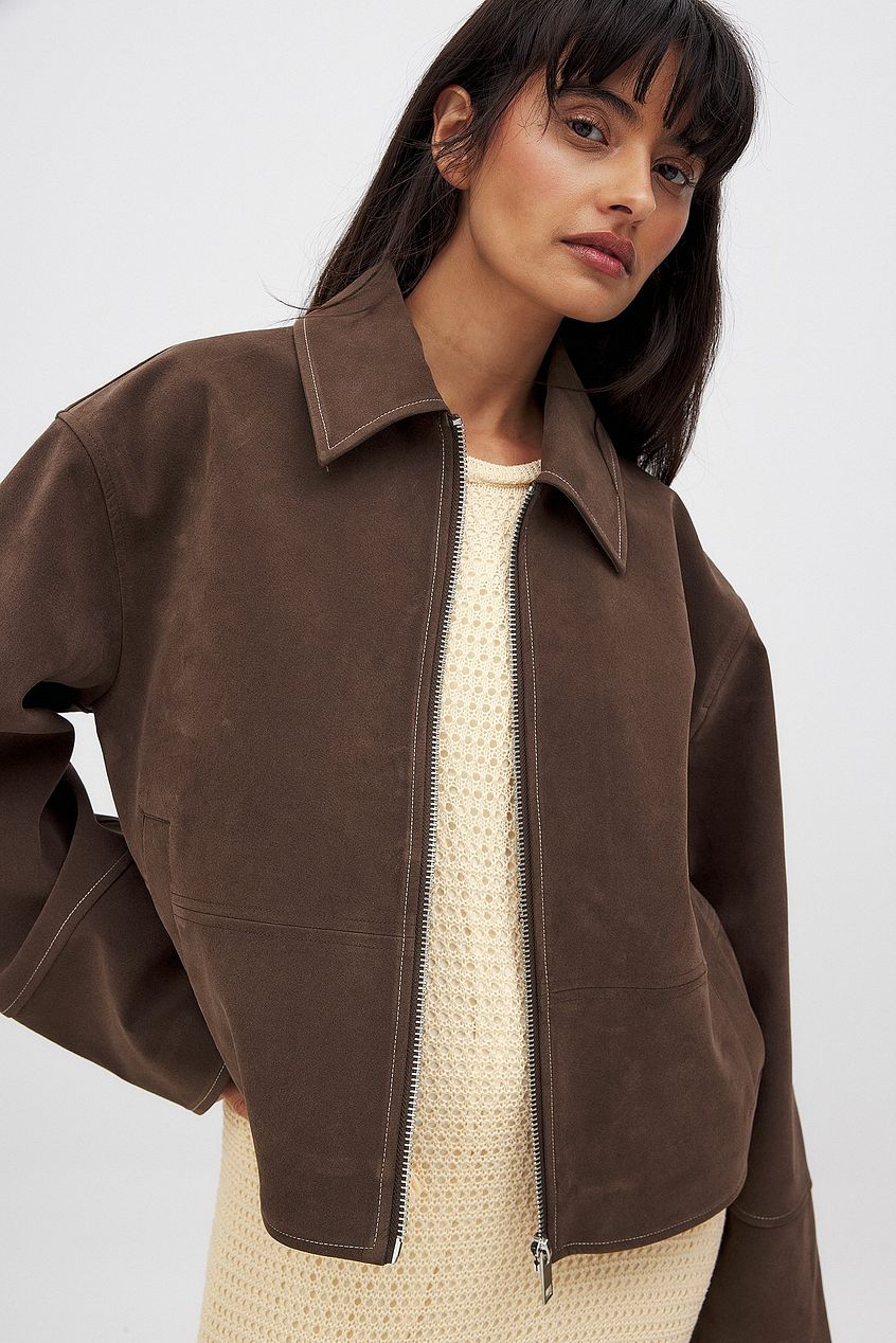 Veste en suède - Lydia