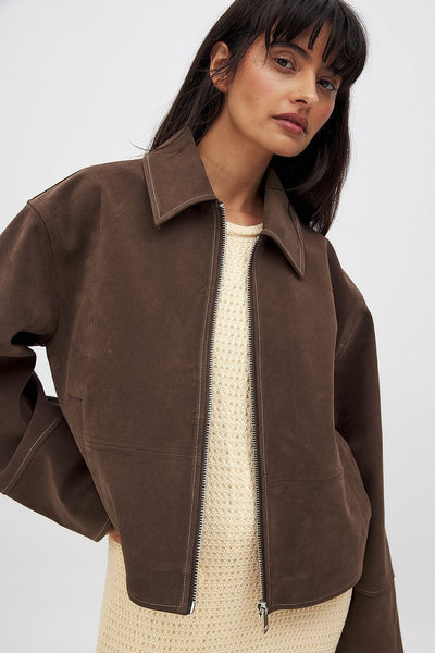 Veste en suède - Lydia