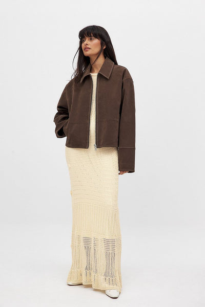 Veste en suède - Lydia