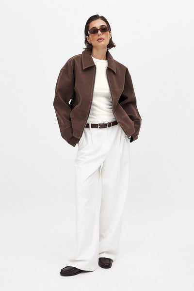 Veste en suède - Lydia