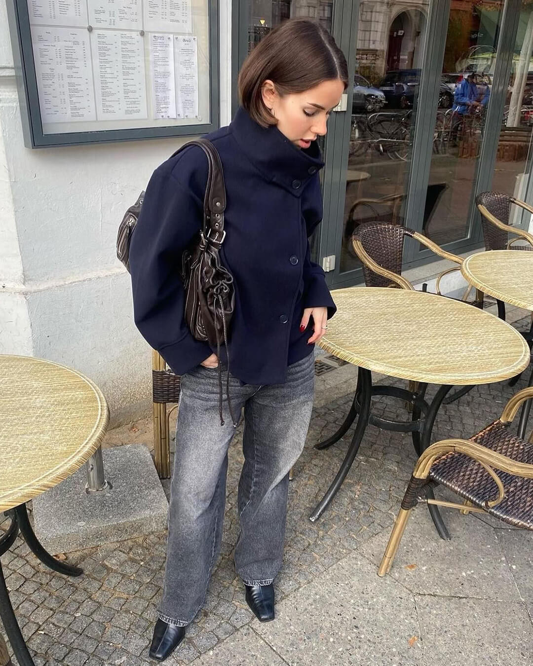 Veste col montant- Rosalia