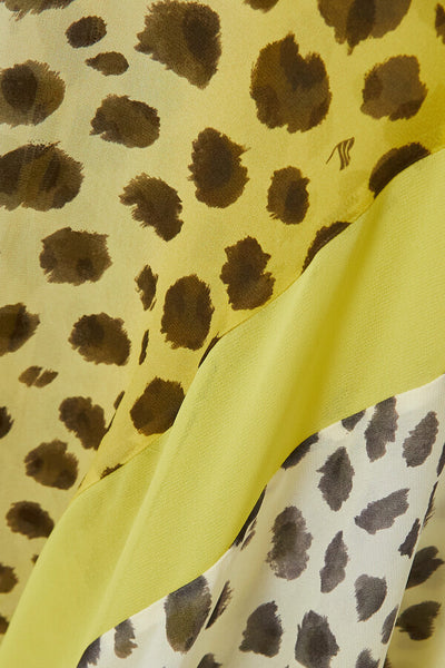 Robe léopard verte Lola