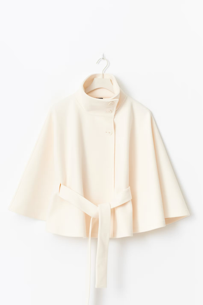 Veste cape à ceinture - Cyrilla
